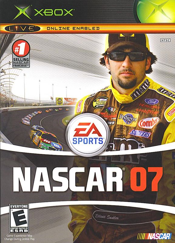 NASCAR 07 box art for Xbox